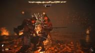 Fighting Lord Saito (Image via Sucker Punch Productions and YT.com/@WoWQuest)